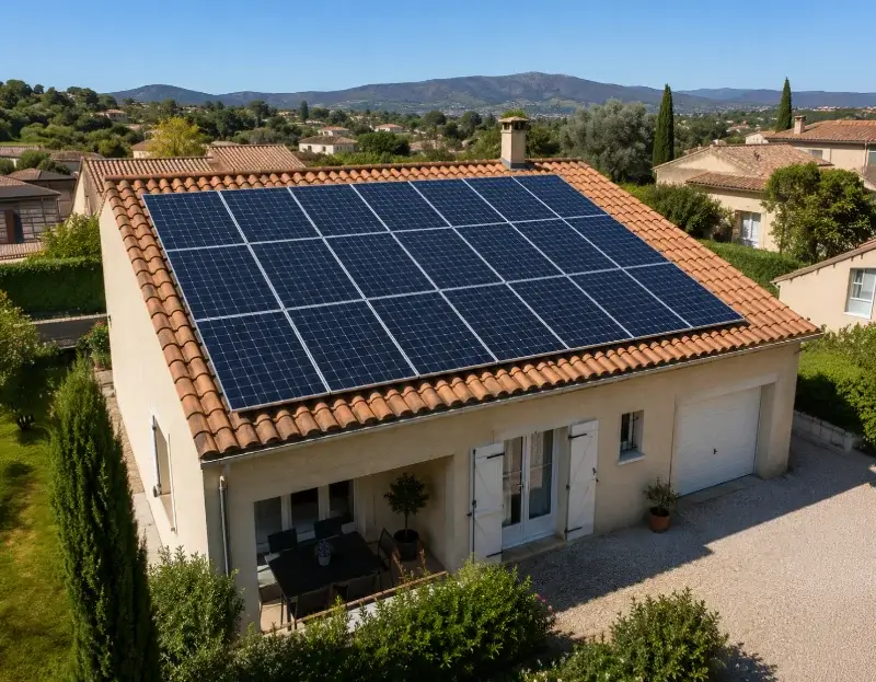 Prime à l'autoconsommation panneaux solaires Saint-Beauzile — aide financière de l'État